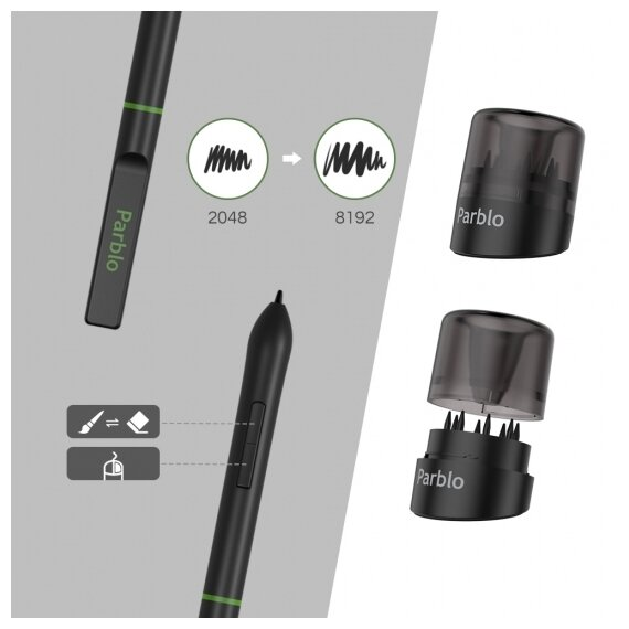 Графический планшет Parblo A610 Plus - фото 12 Графический планшет Parblo A610 Plus - фото 12