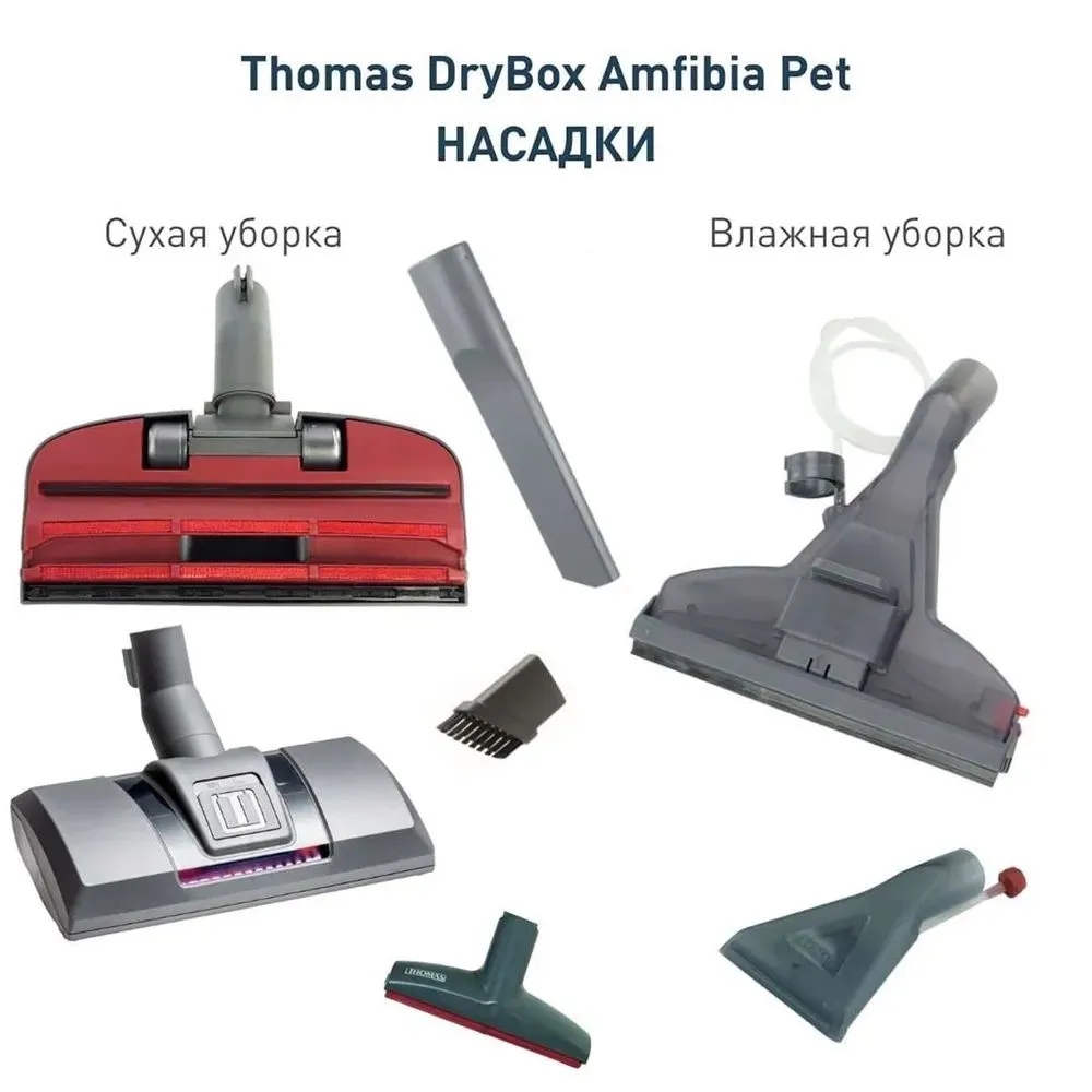 Пылесос моющий Thomas DRYBOX AMFIBIA PET - фото 9