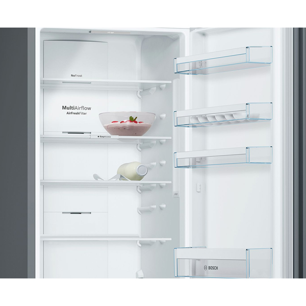 Холодильник Bosch KGN39VC2AR черный - фото 3