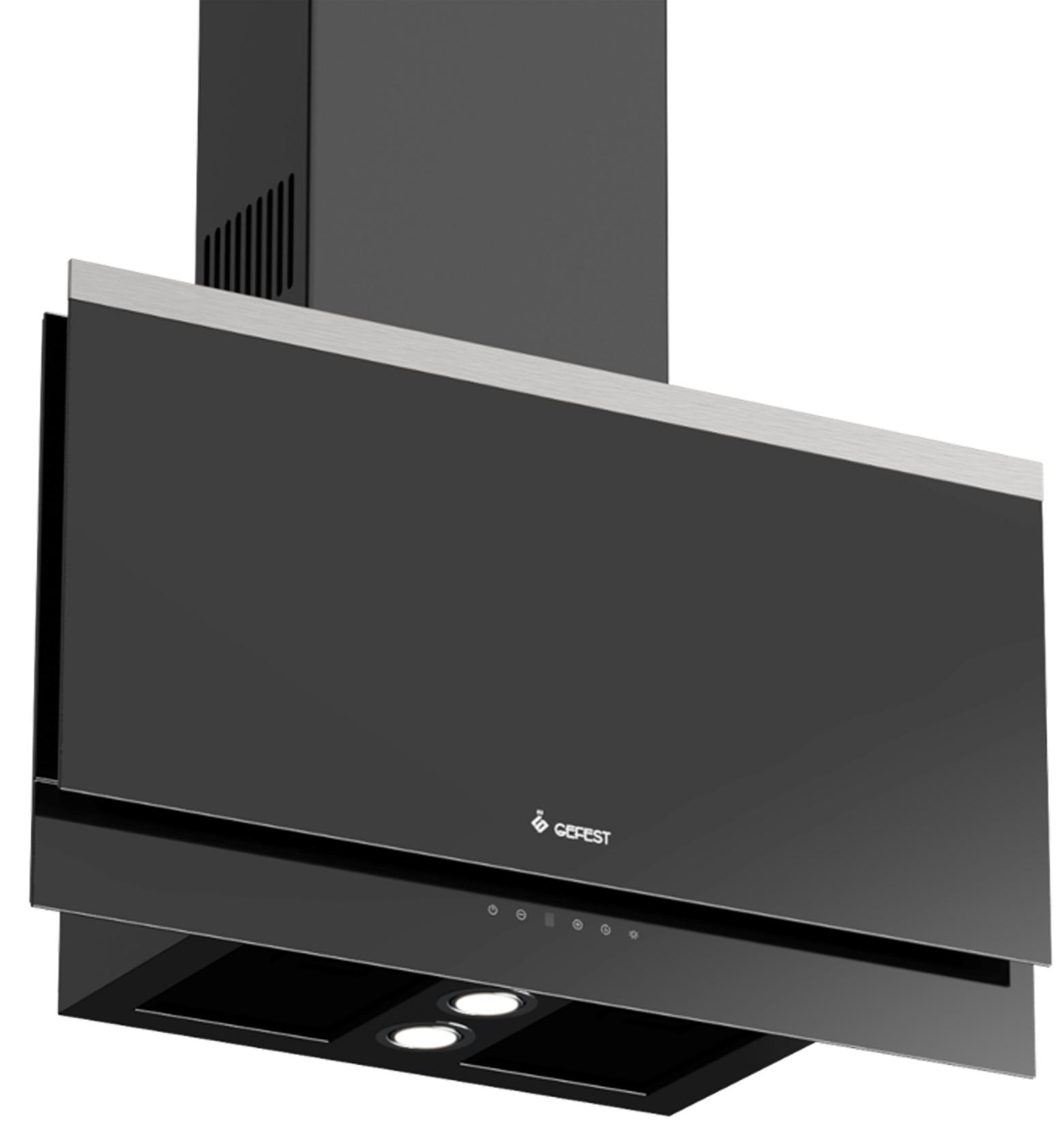 Вытяжка каминная Gefest ВО 3807 С23 черная