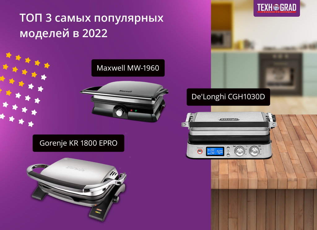 ТОП 3 самых популярных моделей в 2022