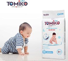 Детские пеленки одноразовые 60*60 TOMIKO, уп.10 шт.
