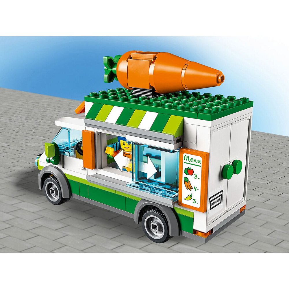 Игрушки Lego Город Фургон для фермерского рынка 60345 - фото 4