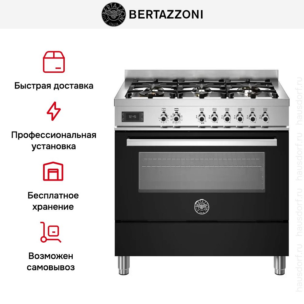 Варочный центр Bertazzoni Professional PRO96L1ENET - фото 7