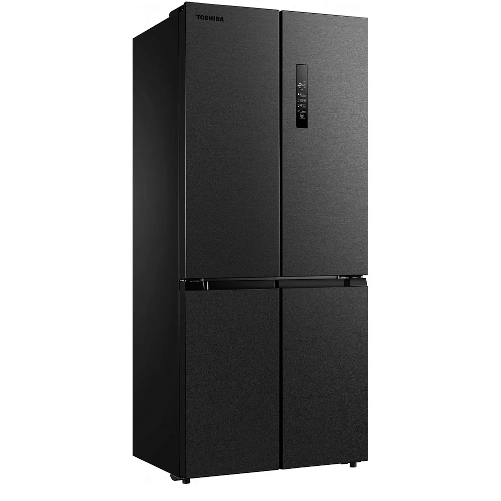 Холодильник Toshiba GR-RF610WE-PMS(06) черный - фото 1