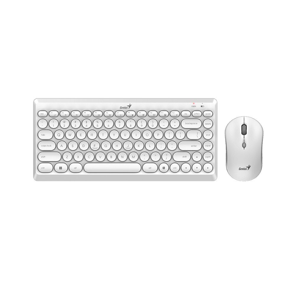 Комплект Клавиатура + Мышь Genius Luxemate Q8000 White - фото 2