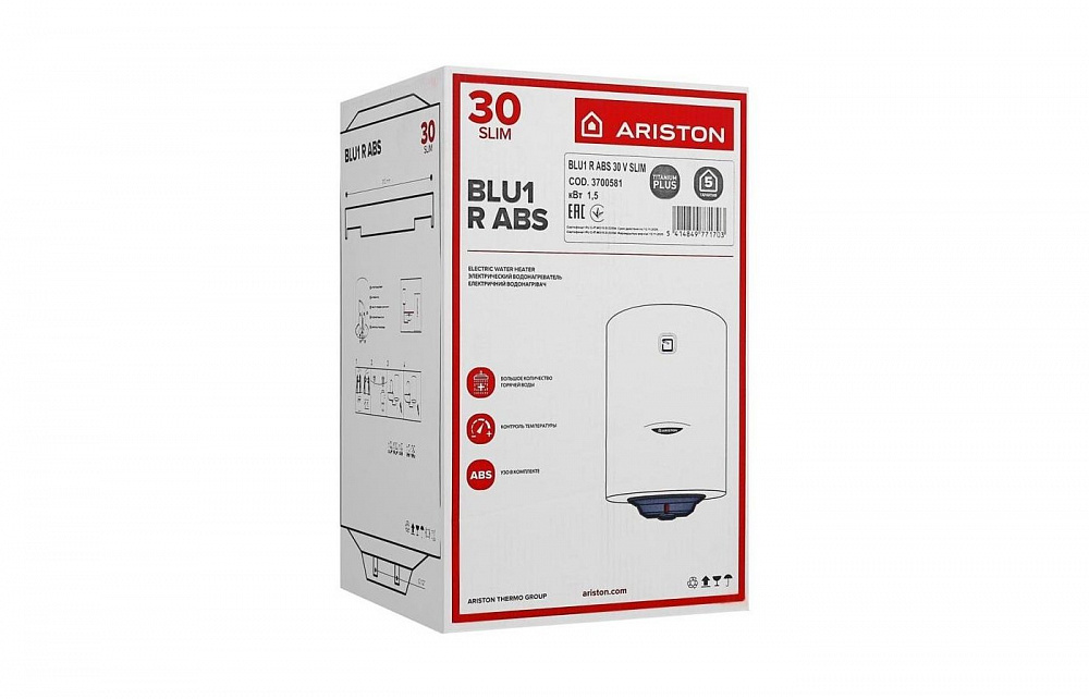 Ariston BLU1 R ABS 30 V Slim - фото 3