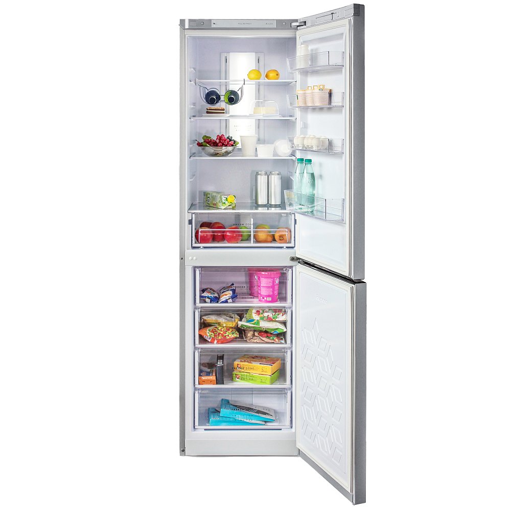 Холодильник Бирюса M980NF серый - фото 6