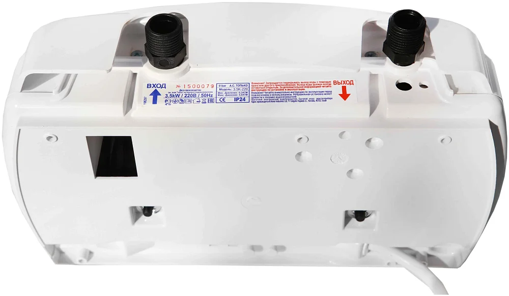 Проточный водонагреватель ATMOR LOTUS 3,5 KW TAP - фото 7