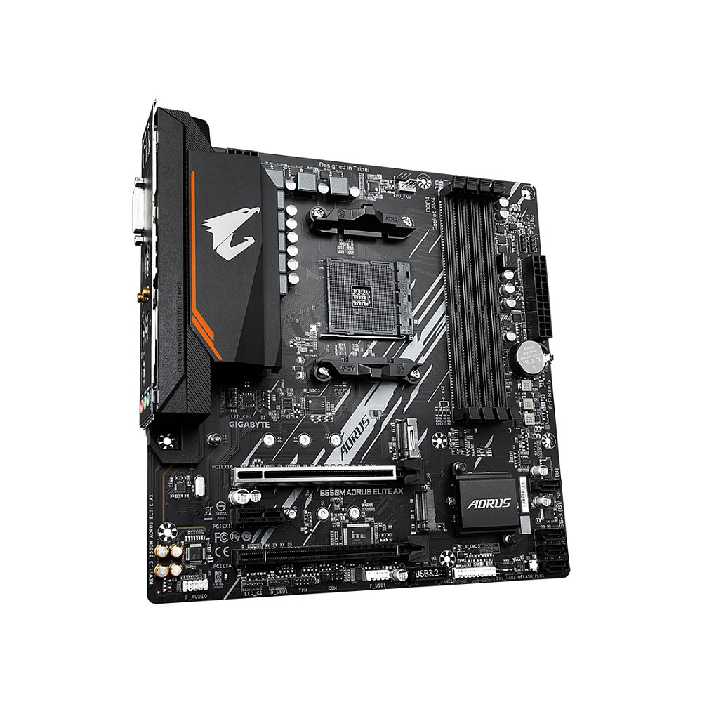 Материнская плата Gigabyte B550M AORUS ELITE AX