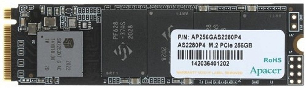 Твердотельный накопитель SSD Apacer AS2280P4 AP256GAS2280P4-1