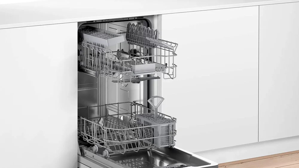Встраиваемая посудомоечная машина Bosch SRV2IKX2BR Серебристая