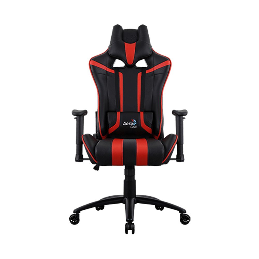 Игровое компьютерное кресло, Aerocool, AC120 AIR-BR, Чёрно-Красный
