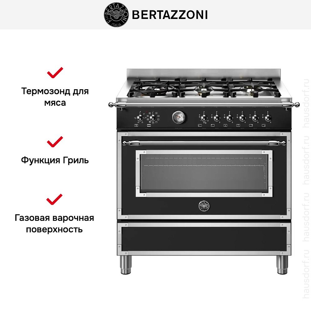 Варочный центр Bertazzoni Heritage HER96L1ENET - фото 12