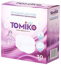 Вкладыши одноразовые для груди TOMIKO, уп.30 шт.