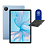 Планшет Blackview Tab 80 4G 10.1 Дюйм 4+64Gb Blue  + Клавиатура Blackview Bluetooth K1 Black - микро фото 7