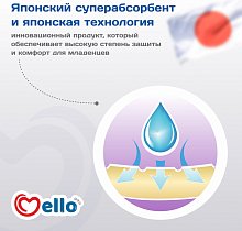 Подгузники Mello M (62 шт) Подгузники Mello M (62 шт)