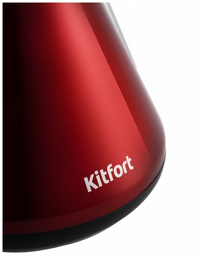 Чайник Kitfort КТ-697-2, красный металлик - фото 4