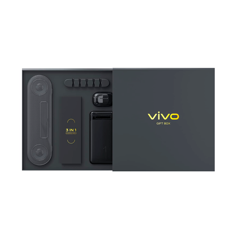 Смартфон Vivo Y53S 8/128Gb Deep Sea Blue + Vivo Gift Box Big Black - фото 5