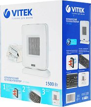 Тепловентилятор Vitek VT-2066 серый Тепловентилятор Vitek VT-2066 серый