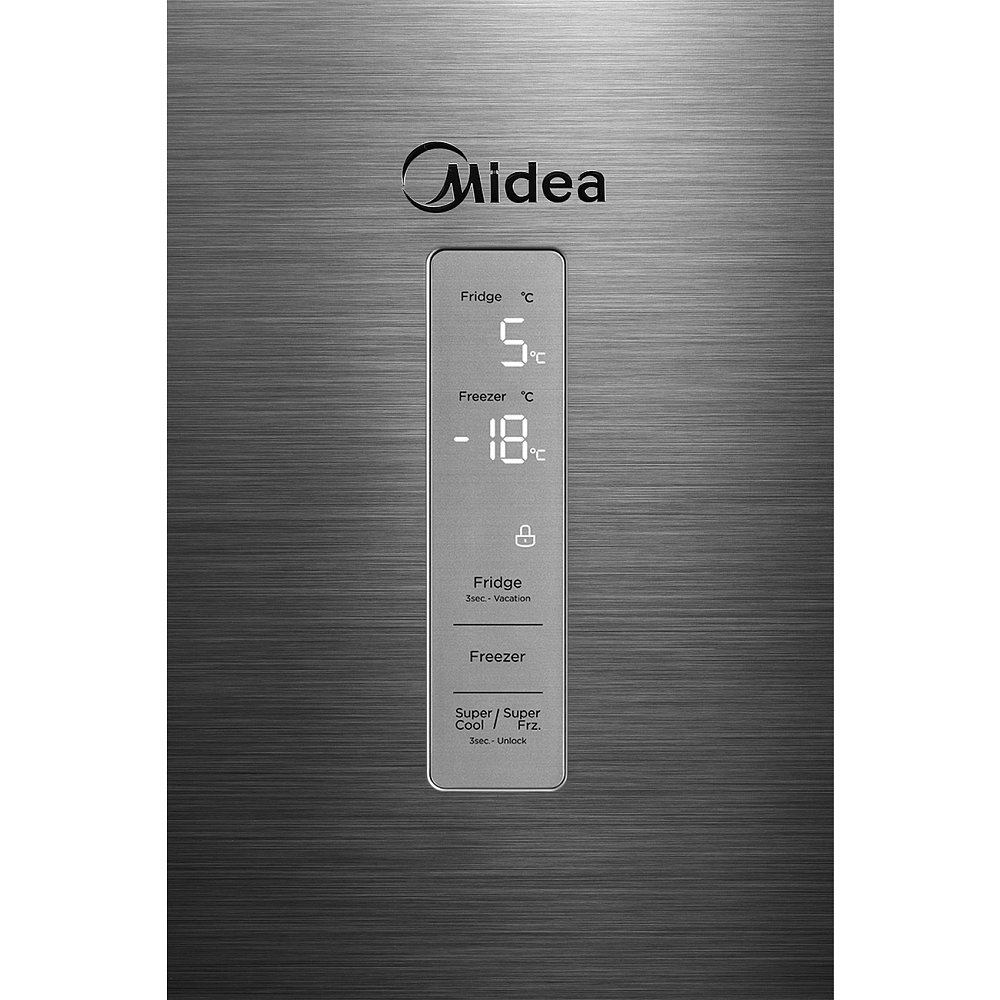 Холодильник Midea MDRB470MGF46O серебристый - фото 9