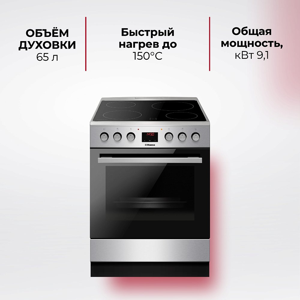 Плита стеклокерамическая HANSA FCCX682033 - фото 4