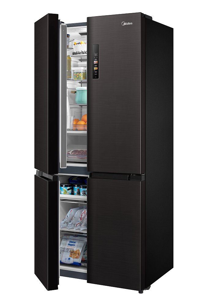 Холодильник Midea MDRM691MIE28 черный - фото 4