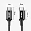 Кабель UGREEN US300 USB-C 2.0 Charging Cable 100W 1m (Black) - микро фото 12