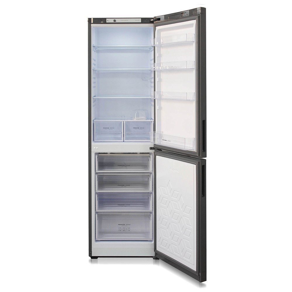 Холодильник Бирюса W6049 серый - фото 4