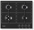Варочная панель газовая Gefest ПВГ 1214-01 К3 черная Варочная панель газовая Gefest ПВГ 1214-01 К3 черная