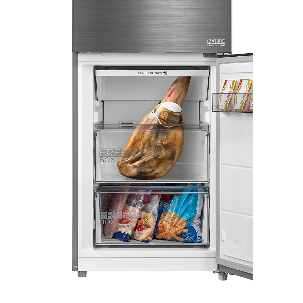 Холодильник Midea MDRB470MGF46O серебристый - фото 5