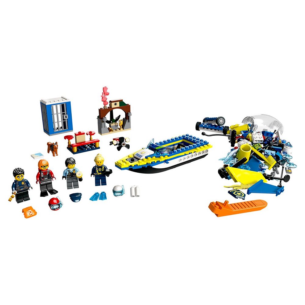 Игрушки Lego Город Детективные миссии водной полиции 60355 - фото 4