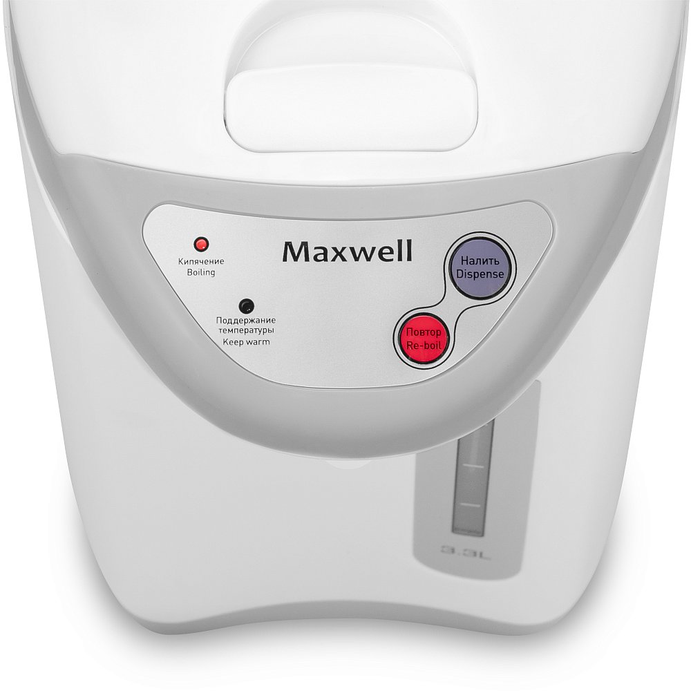 Термопот Maxwell MW-1056 белый - фото 6