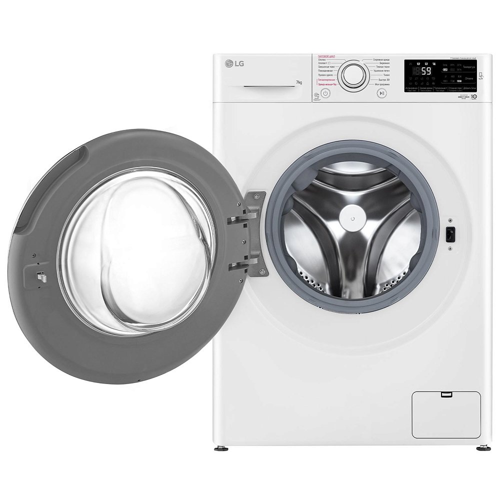 Стиральная машина LG F2J6HSFW белая - фото 8