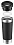 Термокружка Kitfort КТ-1225 черная, 0.45л - микро фото 6