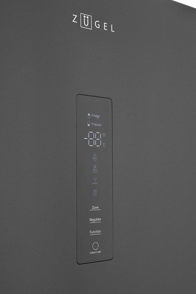 Холодильник Italian Door ZUGEL ZRFD201B - фото 15