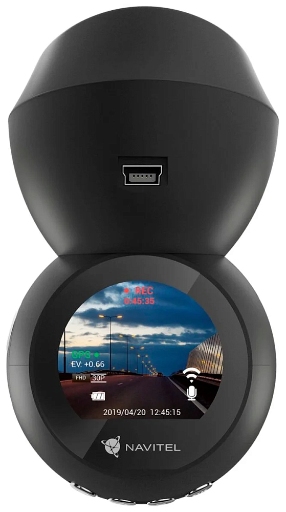 Видеорегистратор Navitel R1050 GPS черный - фото 4