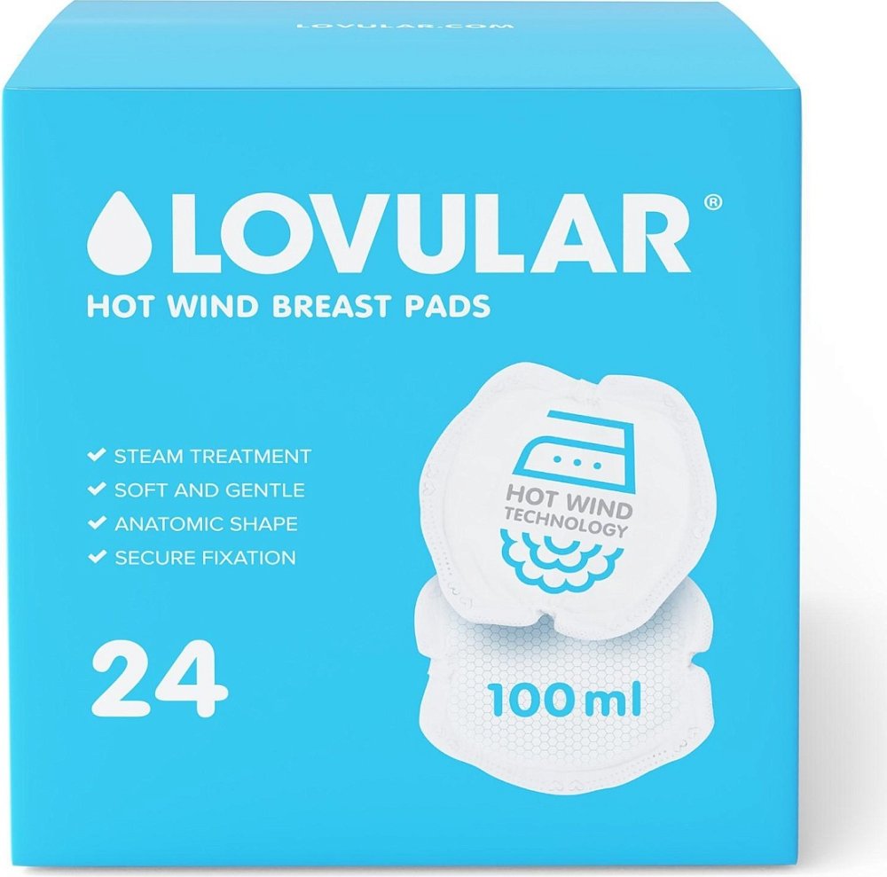 Вкладыши для груди LOVULAR Hot Wind 24 шт/уп - фото 2