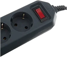 Сетевой фильтр ЭРА USF-5es-3m-B Черный (уцененный товар)