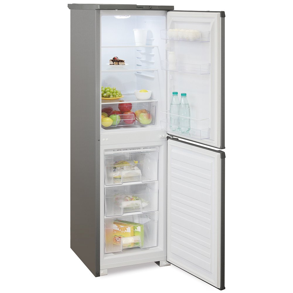 Холодильник Бирюса M120 серый - фото 5