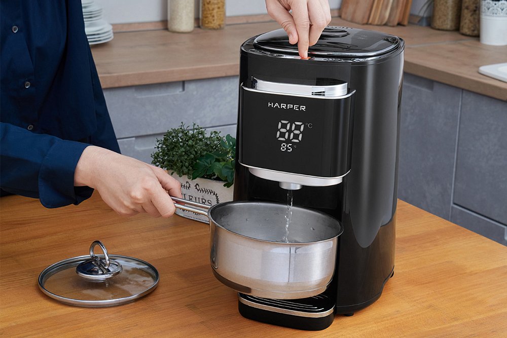Термопот Harper HTP-5T01 Black - фото 7