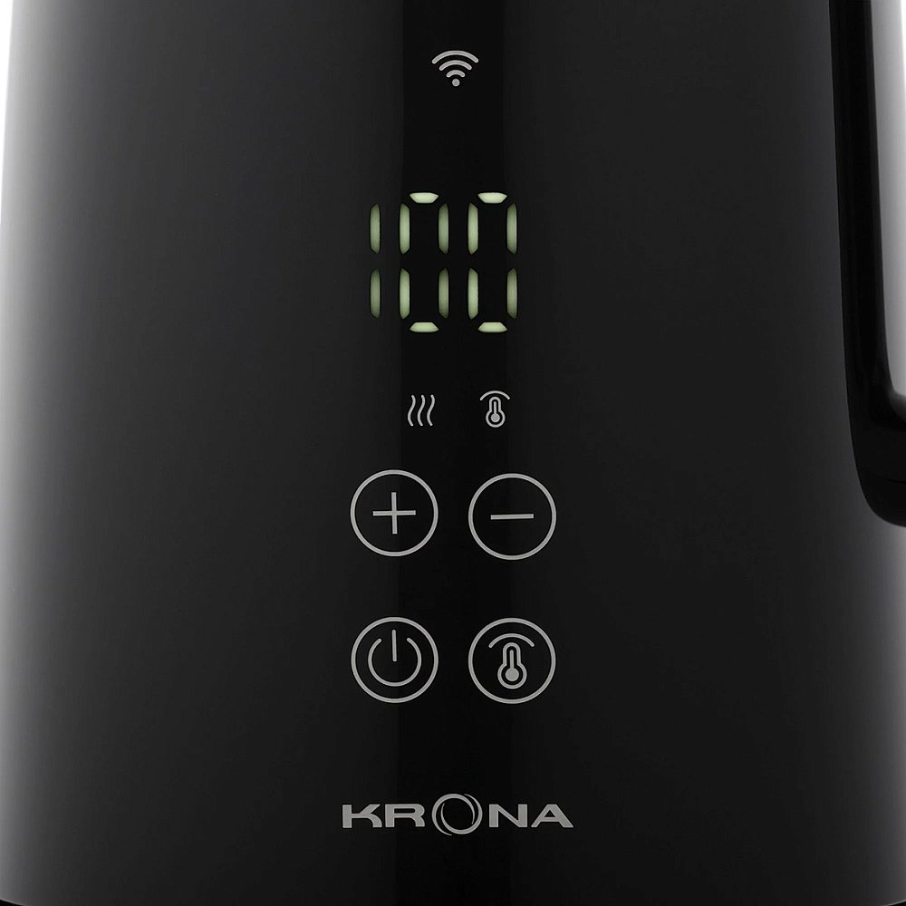 Чайник электрический Krona Digitaler Intelligent черный - фото 11