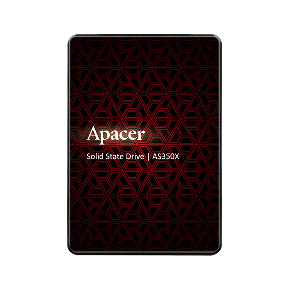 SSD накопитель Apacer AS350X AP512GAS350XR-1 512Gb Черно-красный