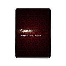 SSD накопитель Apacer AS350X AP512GAS350XR-1 512Gb Черно-красный