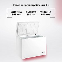 Ларь морозильный Hansa FS2496.3W белый