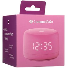 Умная колонка Yandex Яндекс.Станция Лайт Второго поколения, Розовая YNDX-00026 Умная колонка Yandex Яндекс.Станция Лайт Второго поколения, Розовая YNDX-00026