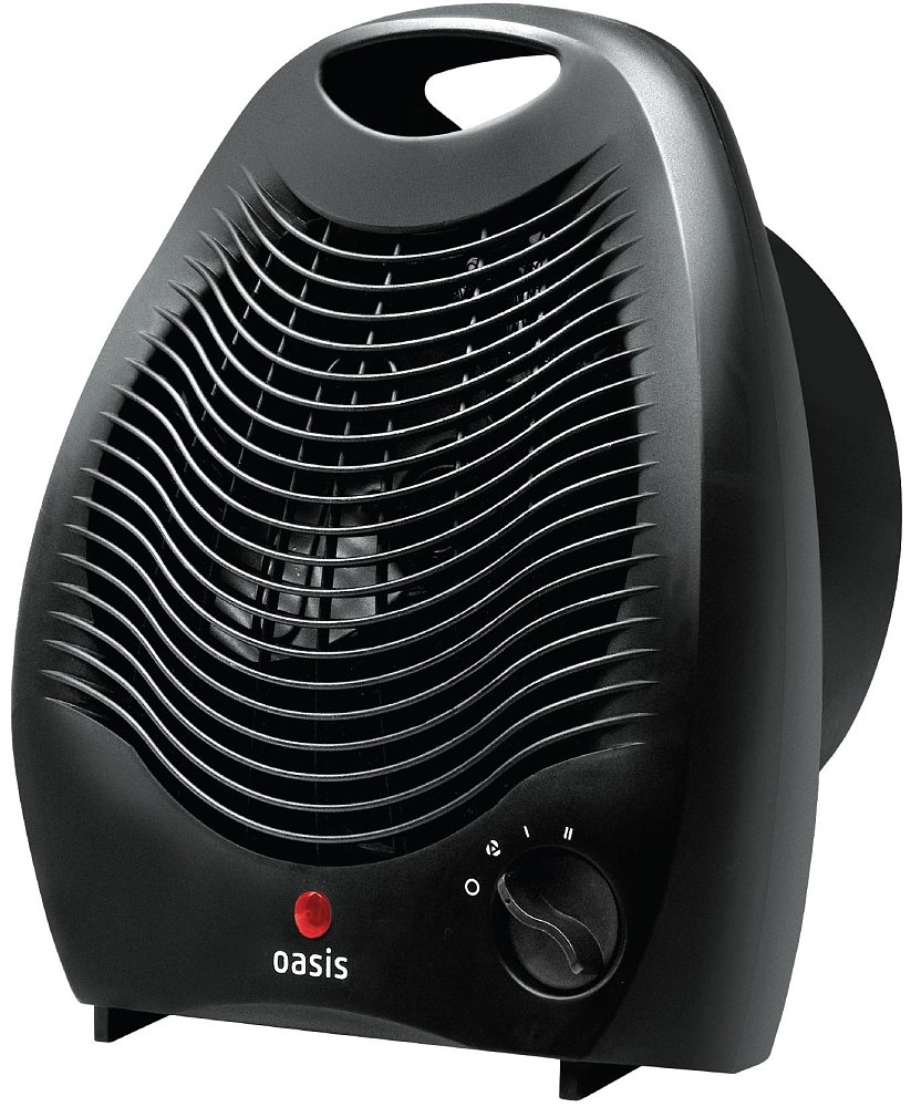 Тепловентилятор Oasis SR-20R черный