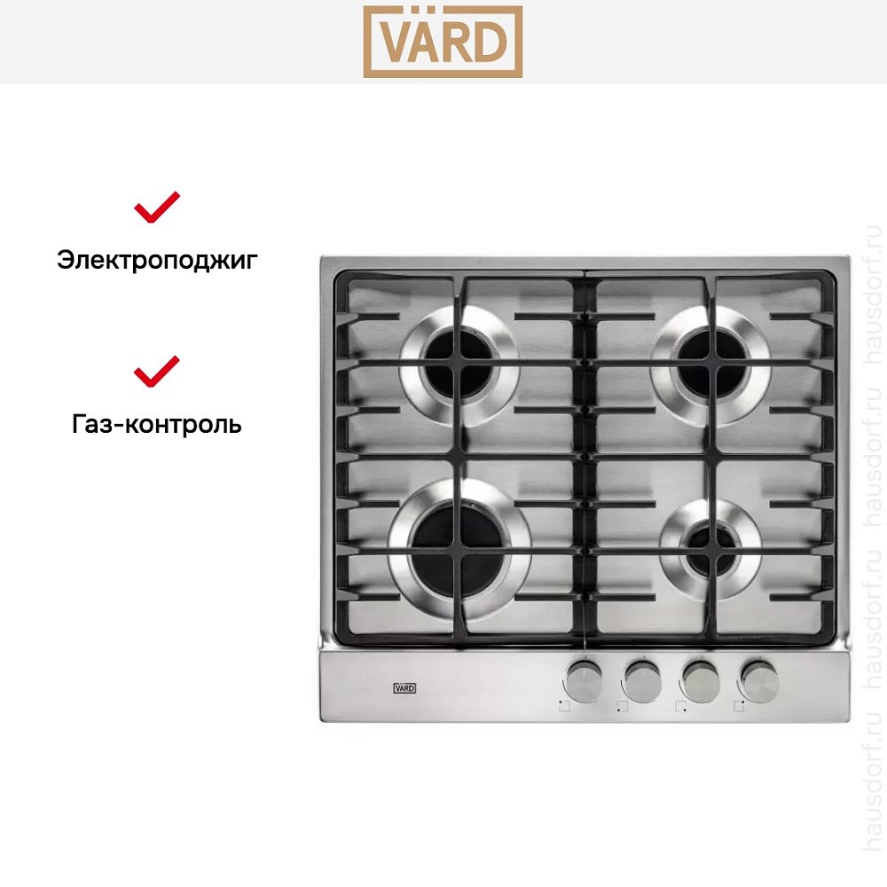 Газовая варочная поверхность VARD VHG6424X