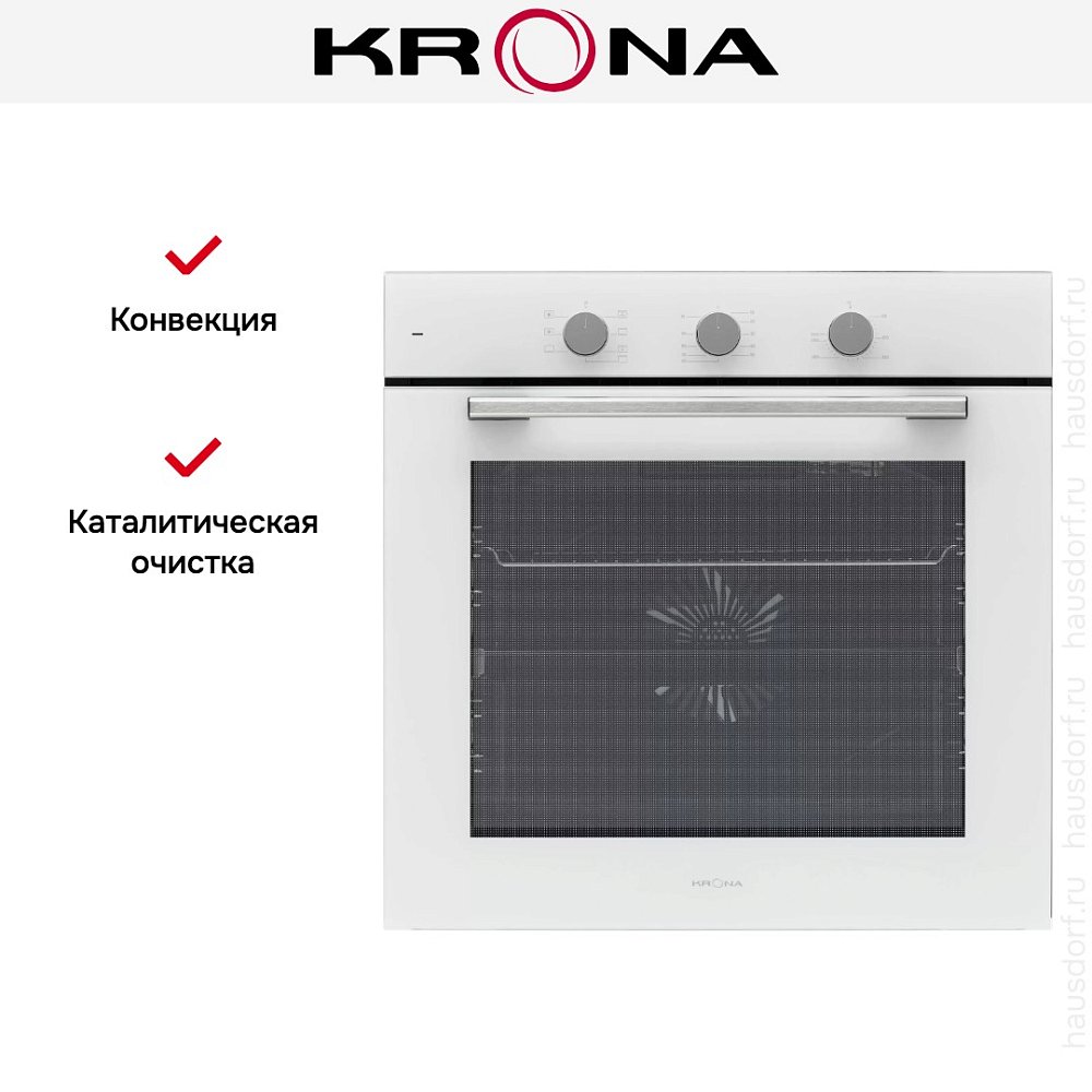 Электрический духовой шкаф KRONA ALPHA 60 WH - фото 13