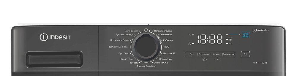 Стиральная машина INDESIT IM3 814 SS CIS - фото 6